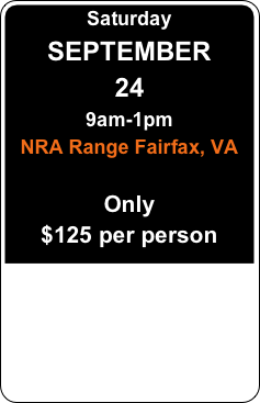 Saturday
JUNE
8
8am-12noon
Springfield, VA

Only
$125 per person / $225 per couple

